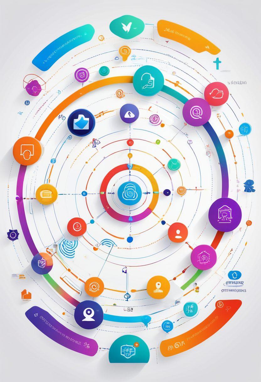 A futuristic digital landscape featuring interconnected web applications and platforms represented by dynamic, colorful icons. A sleek, modern UI/UX design with a glowing 'Easychix' logo at the center signifying user empowerment. Numerous pathways and connections symbolizing accessibility and ease. super-realistic. vibrant colors. white background.